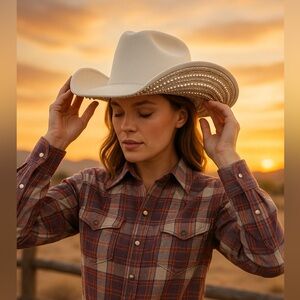 NWT Lulus Cowboy Hat